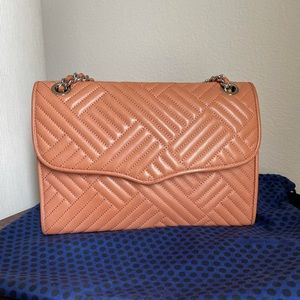 RARE: PEACH BLUSH Rebecca minkoff cross body purse